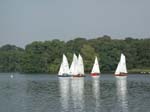 CVRDA Rally at Colemere S.C. 2002 - Yes, the lake was that beautiful....and No, the pegasus isn't leading! - Colemere 2002   (ID=1731)