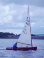 CVRDA Rally at Roadford S.C. 2003 - Lynn Gardiner - looking most at home in Fairey Finn - Roadford 2003   (ID=1821)
