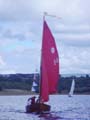 CVRDA Rally at Roadford S.C. 2003 - Tideway, carrying more flags than sails! - Roadford 2003   (ID=1820)